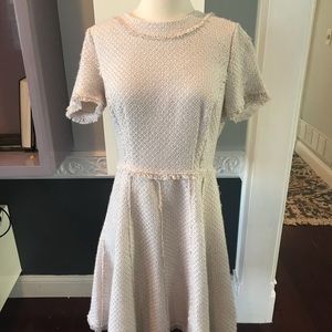 Eliza J Quilted Short Sleeves Dress